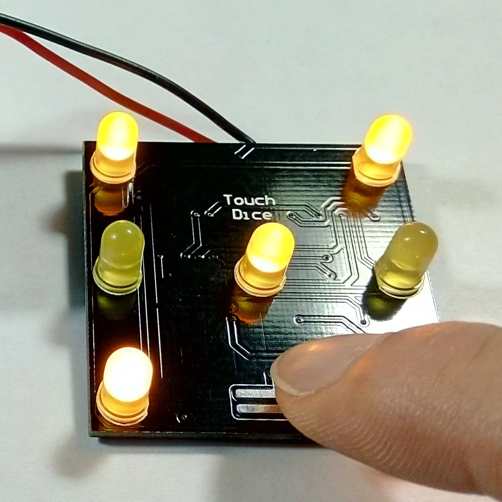 Набор для сборки электронных изделий светодиодный набор с печатной платой 7