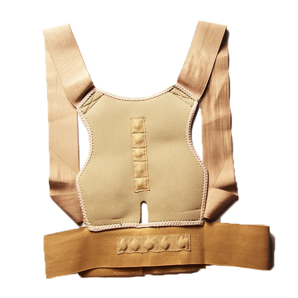 Aptoco новинка для мужчин и женщин Регулируемый магнитный Корректор осанки скобы