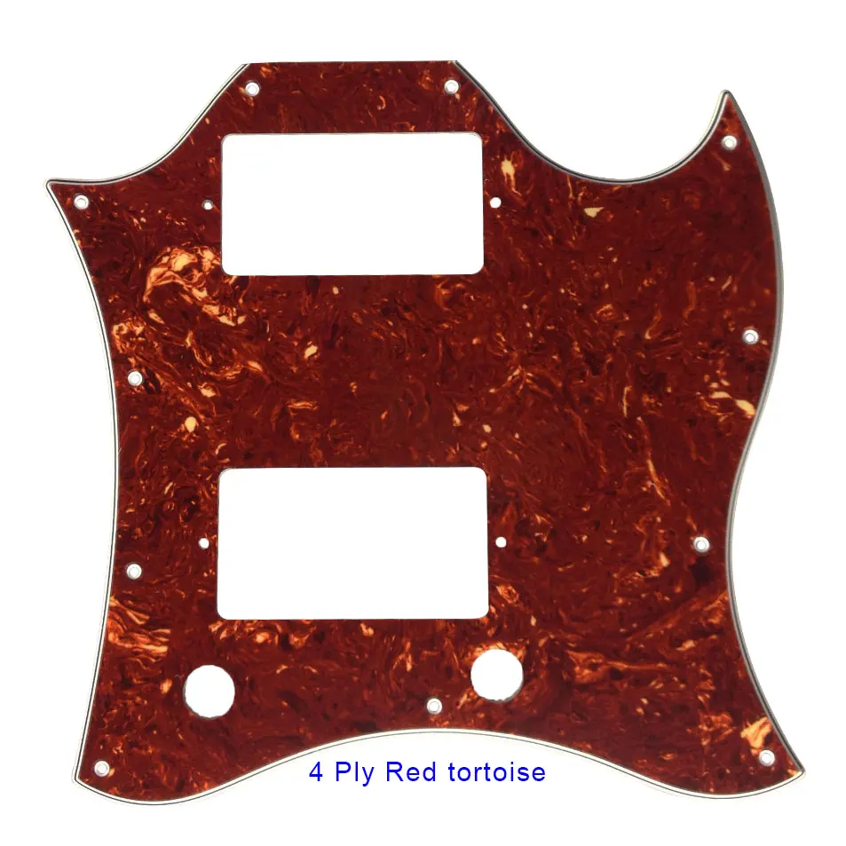 Детали для гитары Pleroo Pickguard Gibson Standard SG Полнолицевая царапинная пластина Route PAF