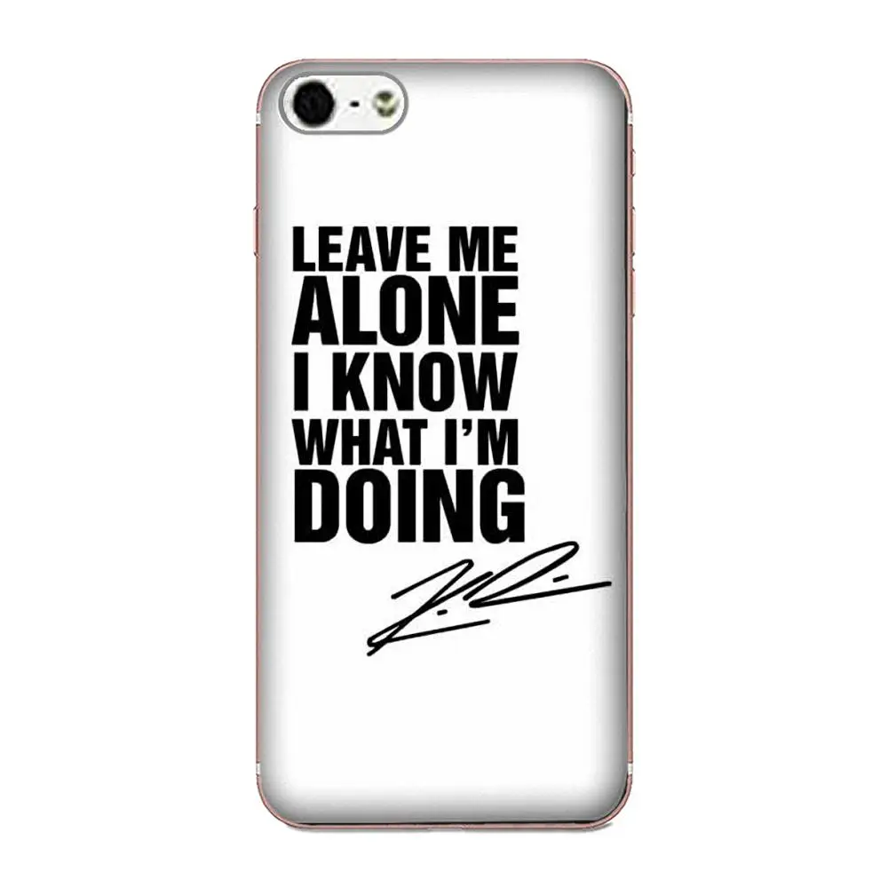 Мягкий художественный чехол Kimi Raikkonen Just Leave Me Alone для LG Nexus 5 5X V10 V20 V30 V40 2017 2018 2019 |