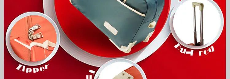 Модный женский чемодан на колесиках, брендовый Повседневный уплотненный чемодан на колесиках, дорожная сумка на колесиках, чемодан для багажа