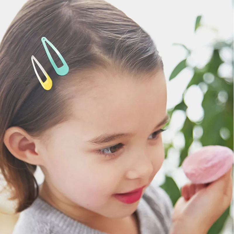 Заколки для волос 5 см женщин металлические заколки карамельных цветов девочек