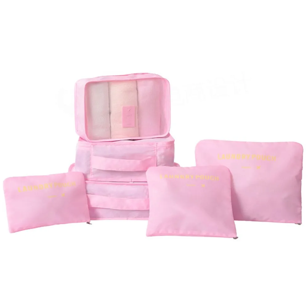 6 шт. водонепроницаемые дорожные сумки для хранения одежды и нижнего белья | Спорт