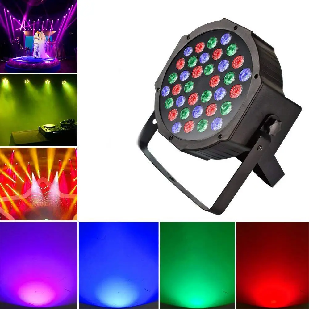 DJ освещение моющийся свет с RGB 36 светодиодами сценический управление DMX Лучшее