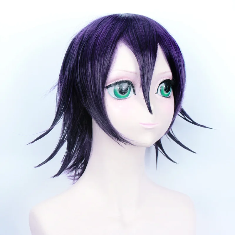 Парик из аниме Danganronpa V3: killy Harmony Oma Kokichi парик коротких волос для мужчин реквизит