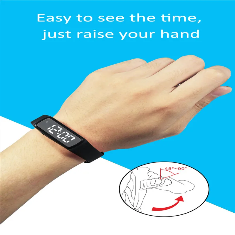 YKSO Smart Wristbands CD5 smart band sleep tracker watch pedometer LED screen child sport activity bracelet | Электроника