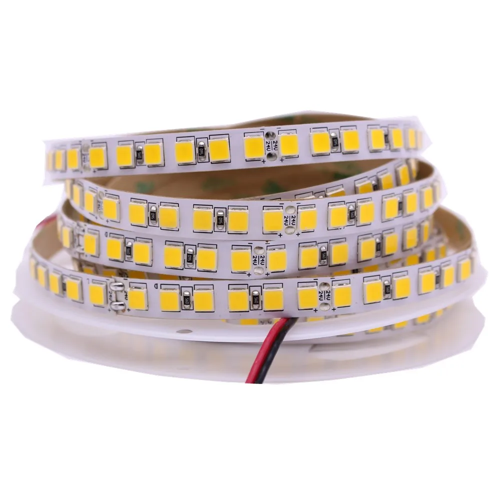 Гибкая светодиодная ленсветильник SMD 5054 5 м 120 светодиодов/м 24 В постоянного тока