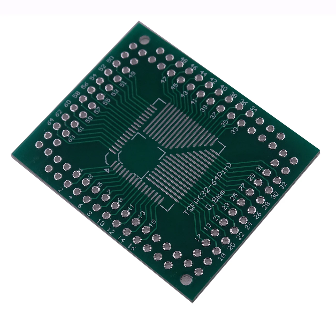 10 шт. FQFP TQFP 32 44 64 80 100 LQFP для DIP передачи платы Pin плата шаг адаптер|lqfp board|lqfp adapter100 pcs |