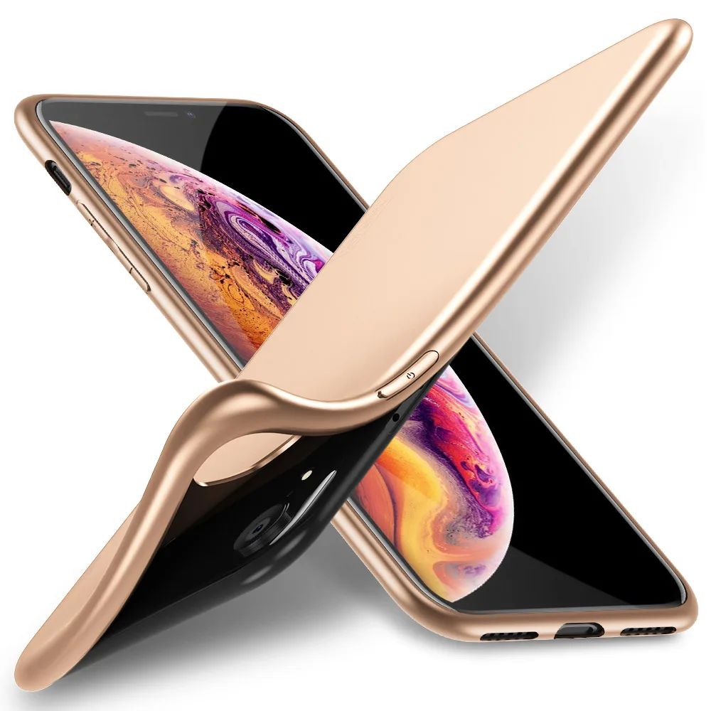 X-Level Guardian Мягкий матовый ТПУ чехол для iPhone 4S 4 5 5S X Скраб задняя крышка для iPhone XS Max XR 6 6S 7 8 Plus силиконовый чехол