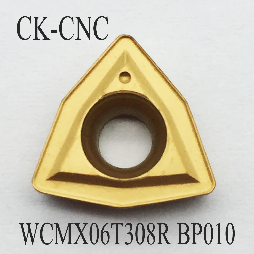Вставки 10 шт. WCMX06T308R BP010 53 1020 3040 CNC карбид лезвие расточные сверла токарный станок с