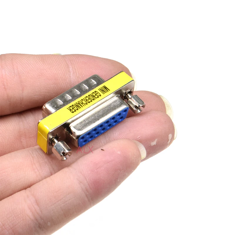 2 шт. DB15 15 pin ряда Штекерный разъем для последовательного порта D-Sub COM Разъемы p мини