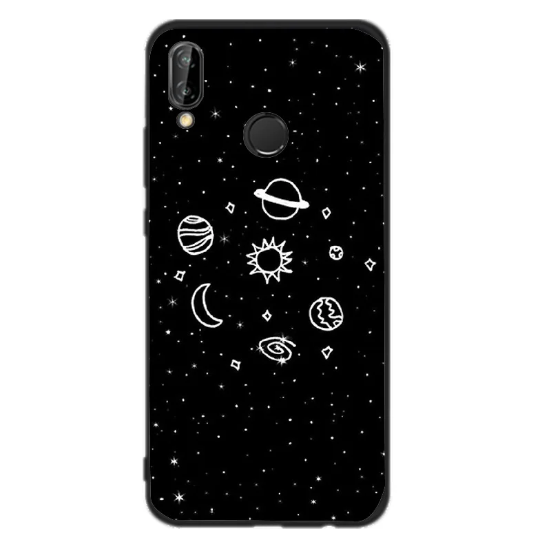 Soft TPU Silicone Case For huawei Mate 10 lite Colorful Fashion Starry Universe Fundas Phone |