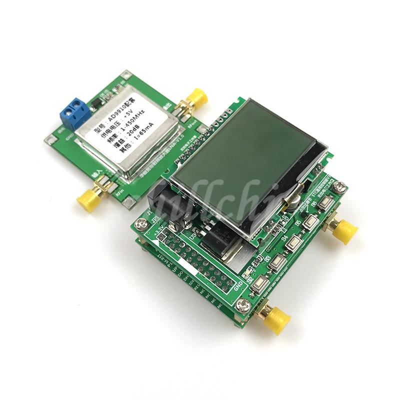 Модуль AD9910 источник сигнала DDS V2.0 выход кварцевого генератора 100 МГц|output adapter|output