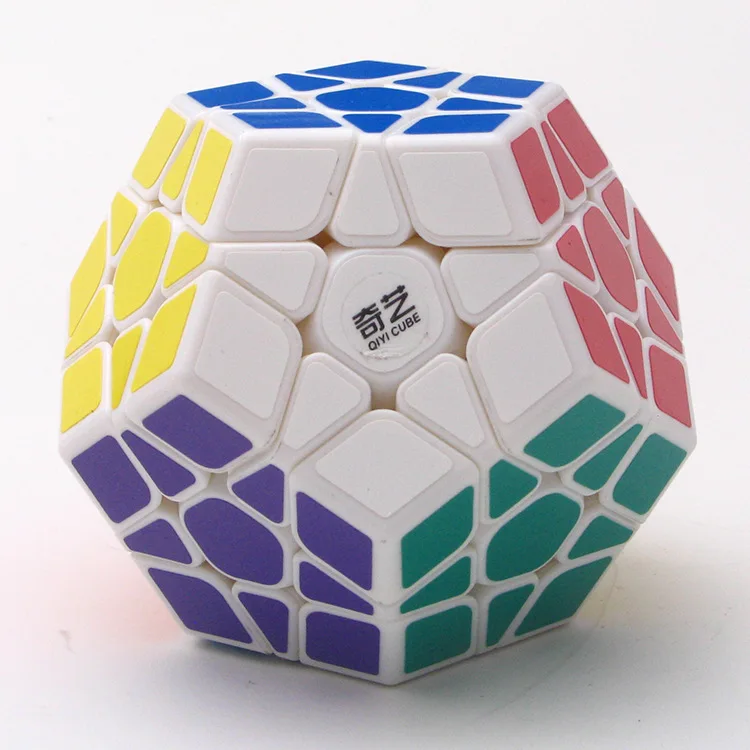 QIYI Megaminxeds, волшебные кубики, без наклеек, скорость, профессиональная 12 Сторон головоломка, Cubo Magico, развивающие игрушки для детей