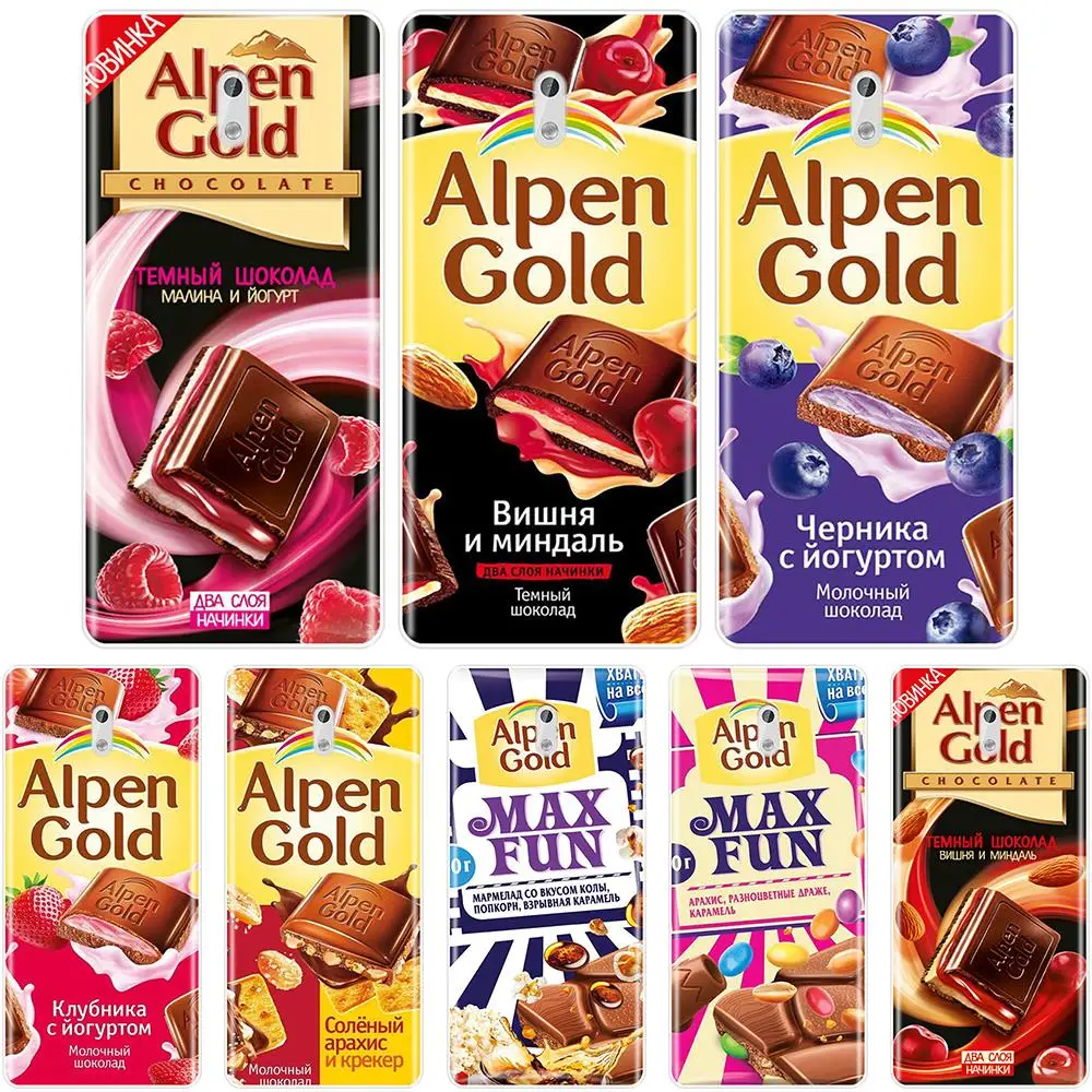 

Phone Case For Nokia 9 8 6 5 3 2 1 Soft TPU Silicone Chocolate Russian Back Cover Nokia6 Nokia5 Nokia3 Nokia2 X6 7 Plus 2018