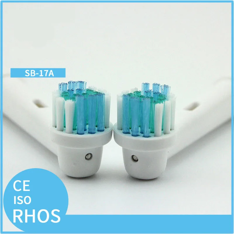 4x замены насадки для Oral-B Электрическая Зубная щётка подходят Advance Мощность/про