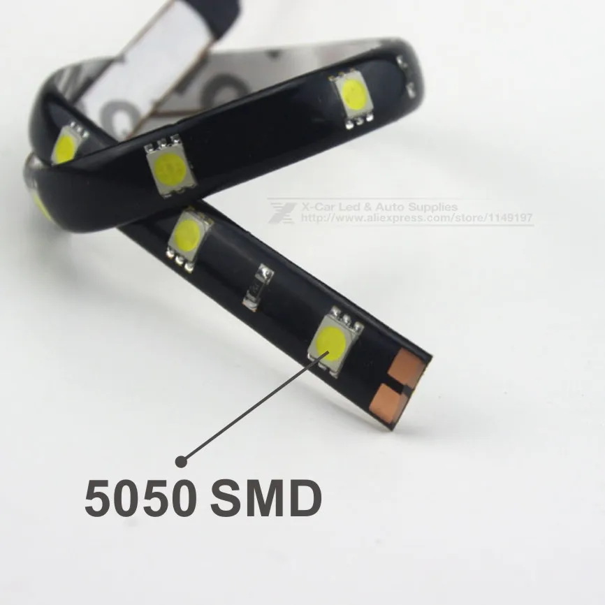 4x60 см 30 синий/зеленый/красный/белый светильник 5050 12 SMD высокая мощность
