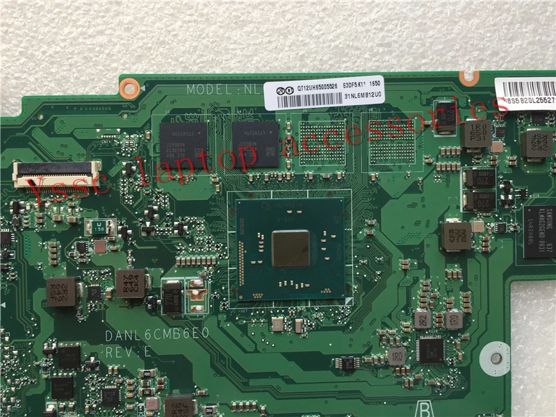 Новая материнская плата DANL6CMB6E0 для Lenovo N22 N42-20 5B20L25527 (для процессора N3060 2 Гб ОЗУ 16 HDD