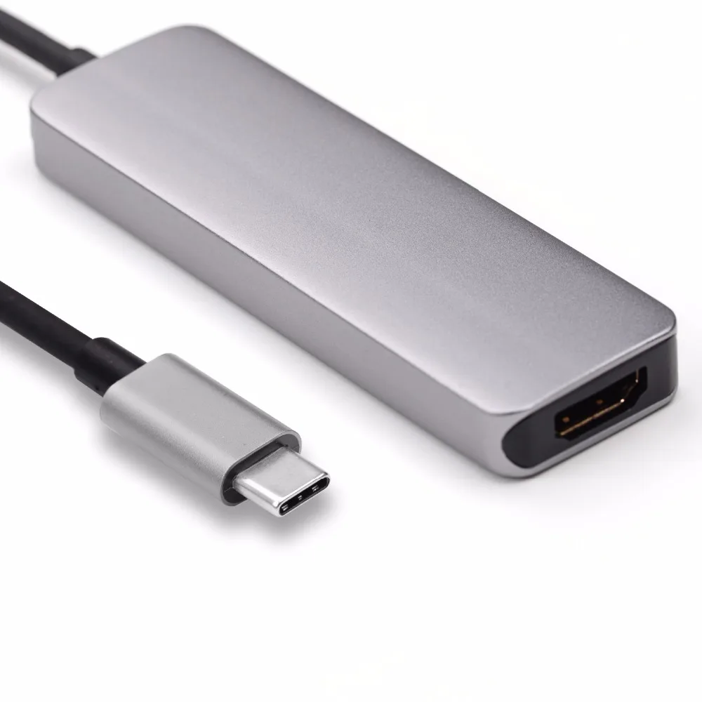 USB C концентратор Leadzoe 5 в 1 многофункциональный адаптер типа с 2 3 0 портом 4K видео HDMI