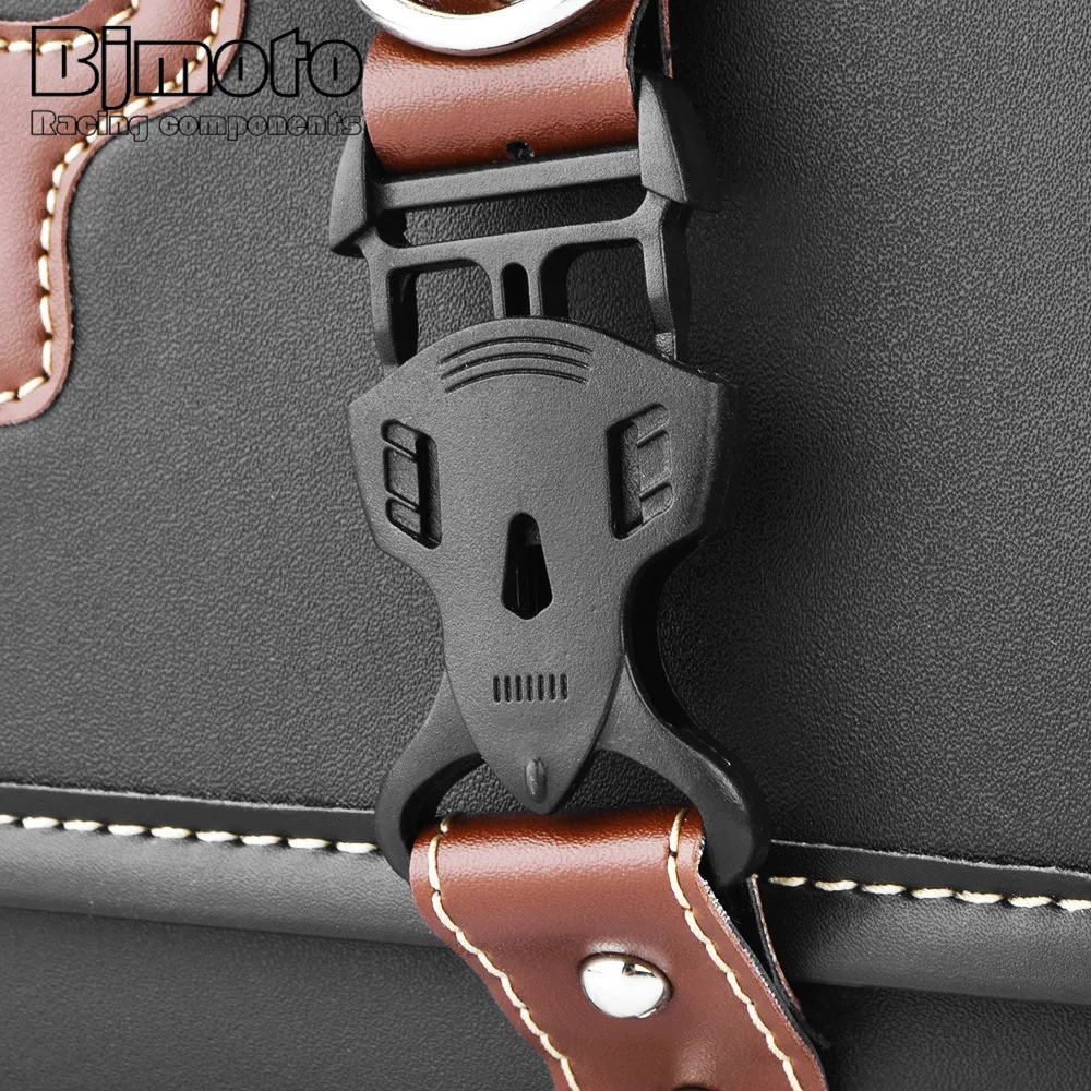 BJMOTO универсальная мотоциклетная сумка из искусственной кожи сумки для