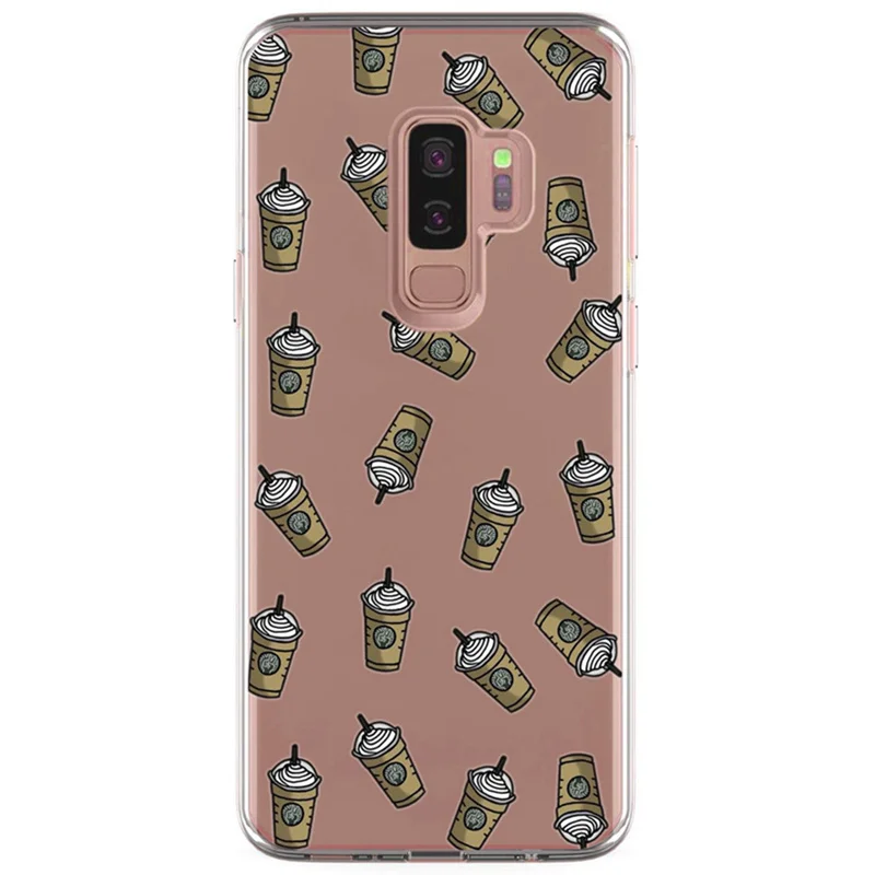 Для Samsung Galaxy S9 S9Plus S8 Plus S7 edge Note 8 J530F J720 A3 A5 2017 2016 TPU мягкий чехол с рисунком ананаса E318