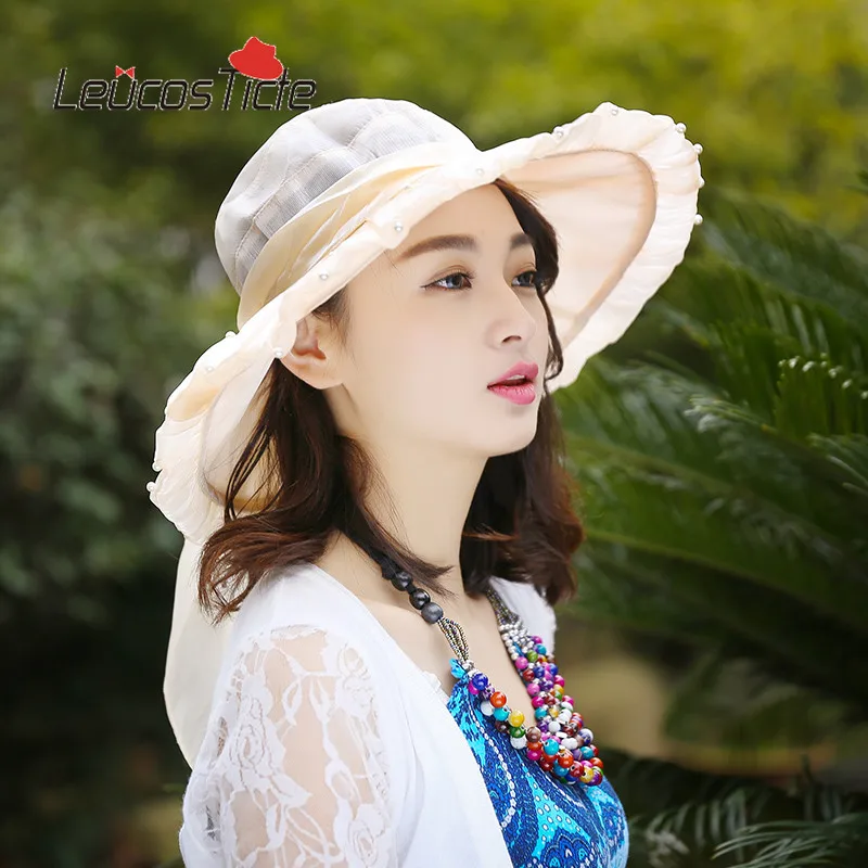 2017 дамы весной и летом моды солнцезащитный крем тень шляпа путешествия пляж