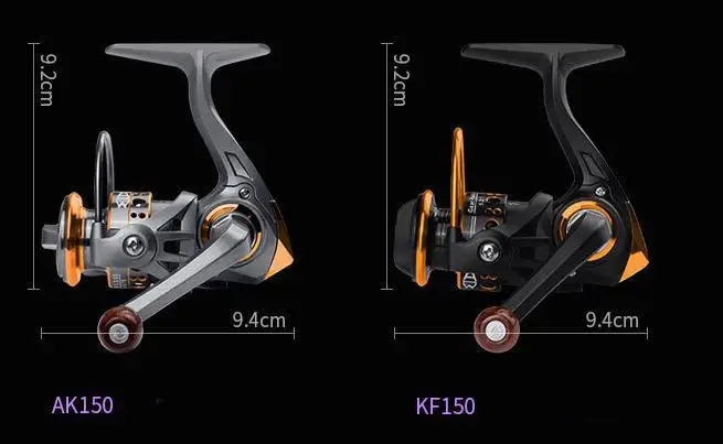 Мини полностью металлическая головка рыболовное колесо высокопрочная