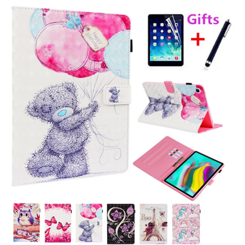 Case For Samsung galaxy tab S5e 10.5 2019 SM-T720 SM-T725 Smart Cover Funda Tablet Flip Stand Shell Coque +screen protector+pen |
