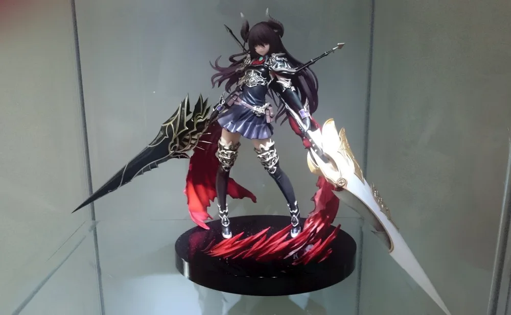 Huong Аниме Фигурка 24 см Kotobukiya Rage Of Bahamut Dark Dragon Rider Forte посвященная ПВХ фигурка