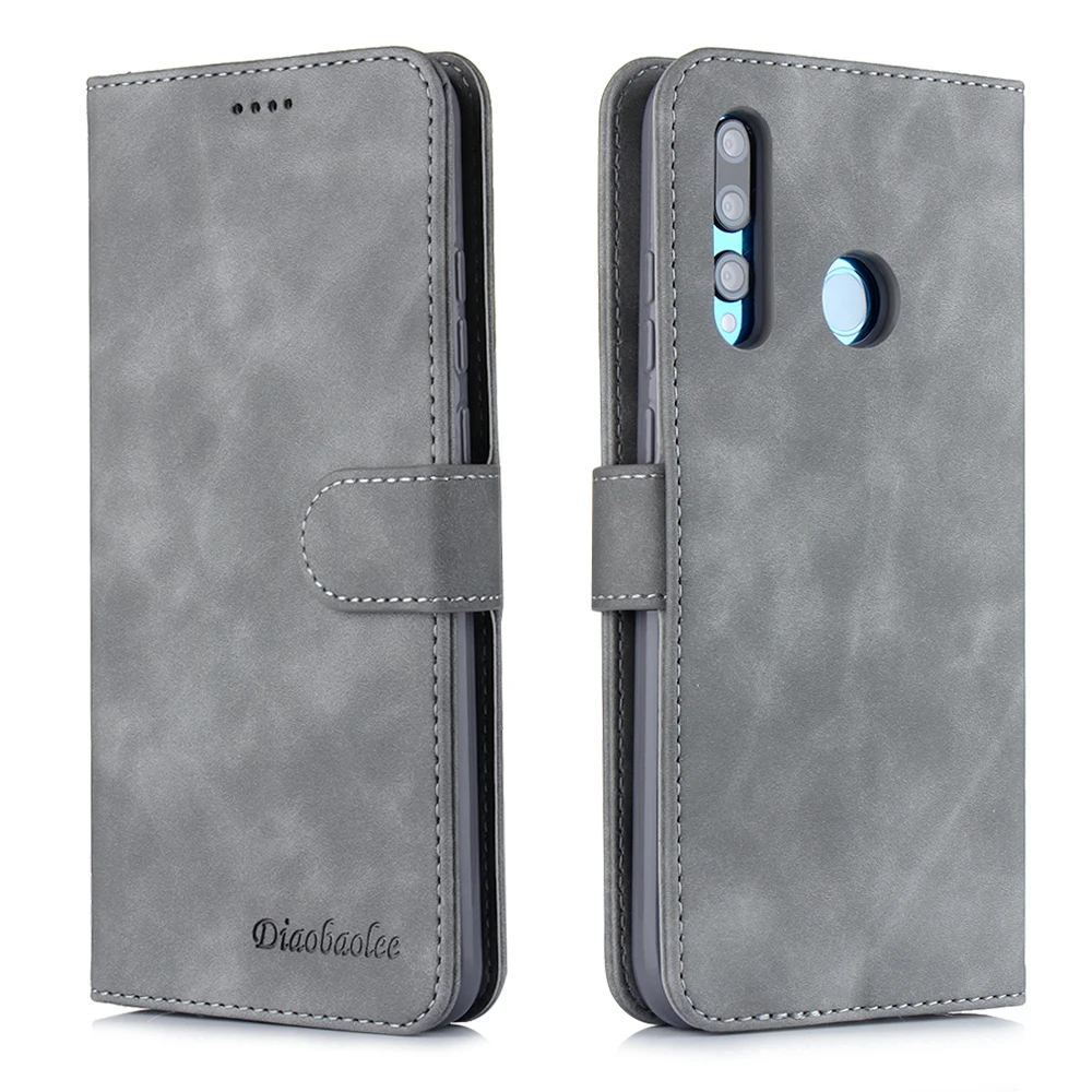 Чехол из искусственной кожи для huawei P smart plus 2019 чехол Coque + откидной
