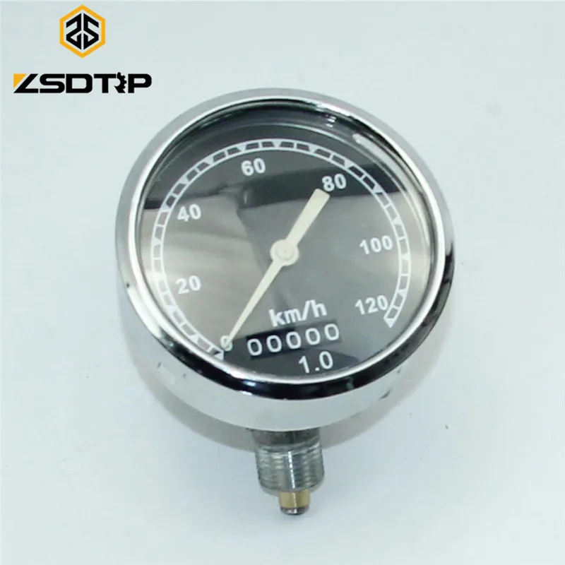 

ZSDTRP 0-120 Km/h old model speedometer used at KC750 side car motorcycle case for Bmw R12 R71 and KC750 M-72 MW 72 motor