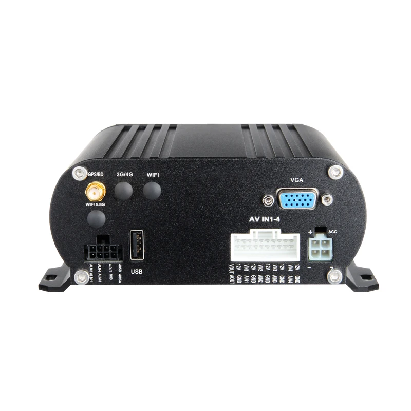 GISION 4CH gps трек MDVR 1080 P g сенсор видеонаблюдение хост поддержка 2 ТБ жесткий диск
