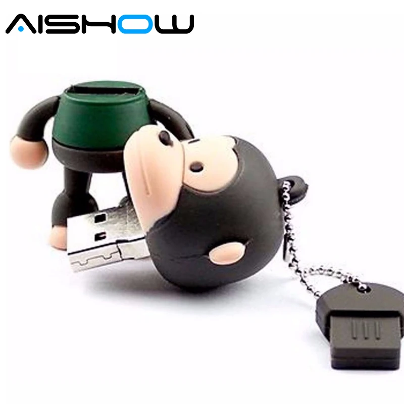 Usb флеш-накопитель в виде обезьяны 8 ГБ 16 32 64 | Компьютеры и офис