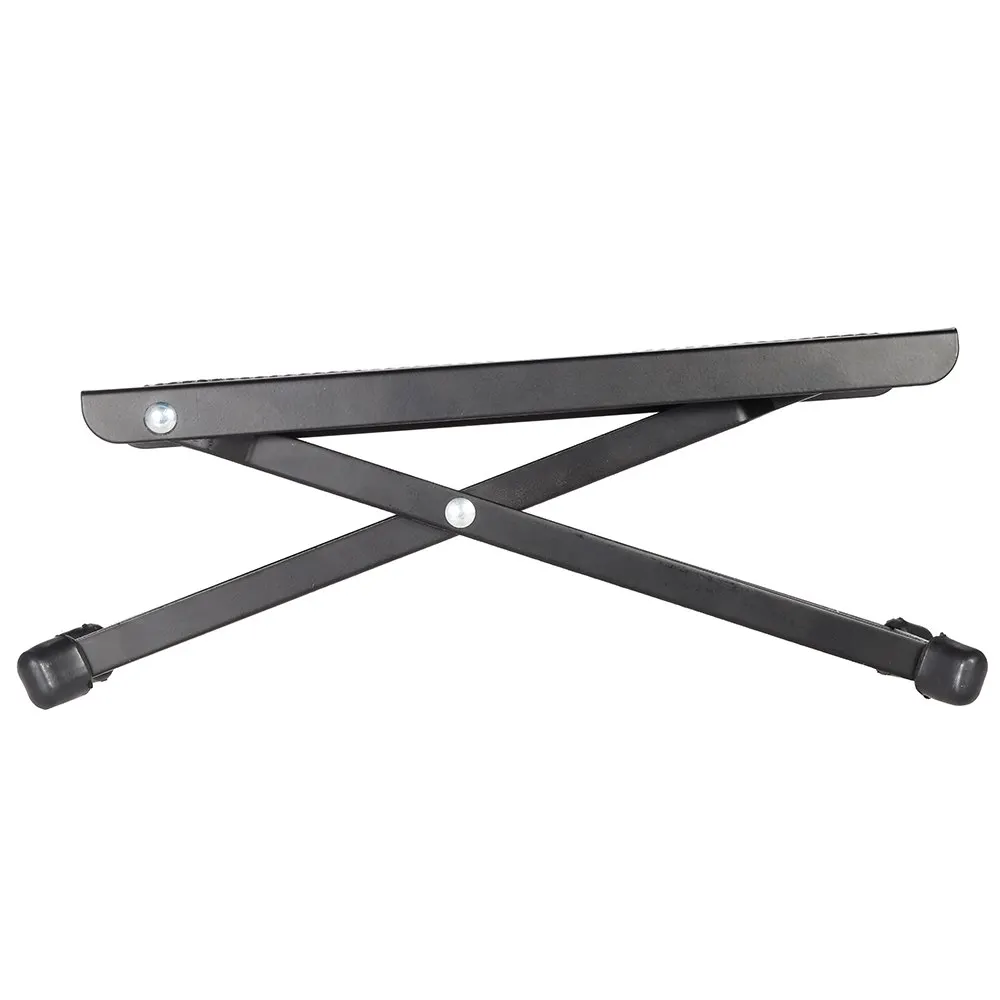 Durable Anti-Slip Guitar Foot Rest Stool Foldable Metal Pedal 4 Adjustable Height Levels Black High Quality Parts | Спорт и