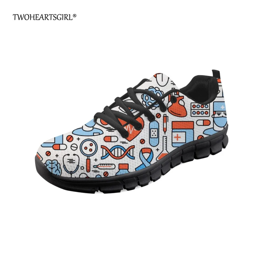 Twoheartsgirl модные женские туфли Спортивная обувь популярные для кормления на