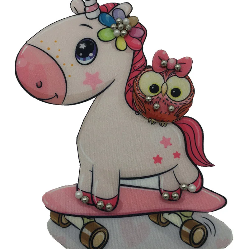 1 шт. пришить Аппликация значок дешевые лошадь вышитые патчи наклейка на