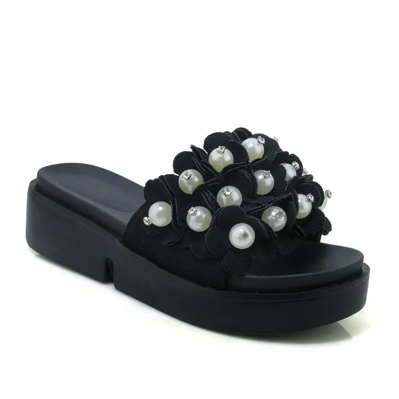 Женские сандалии LDHZXC красные туфли на танкетке из искусственной кожи высоком