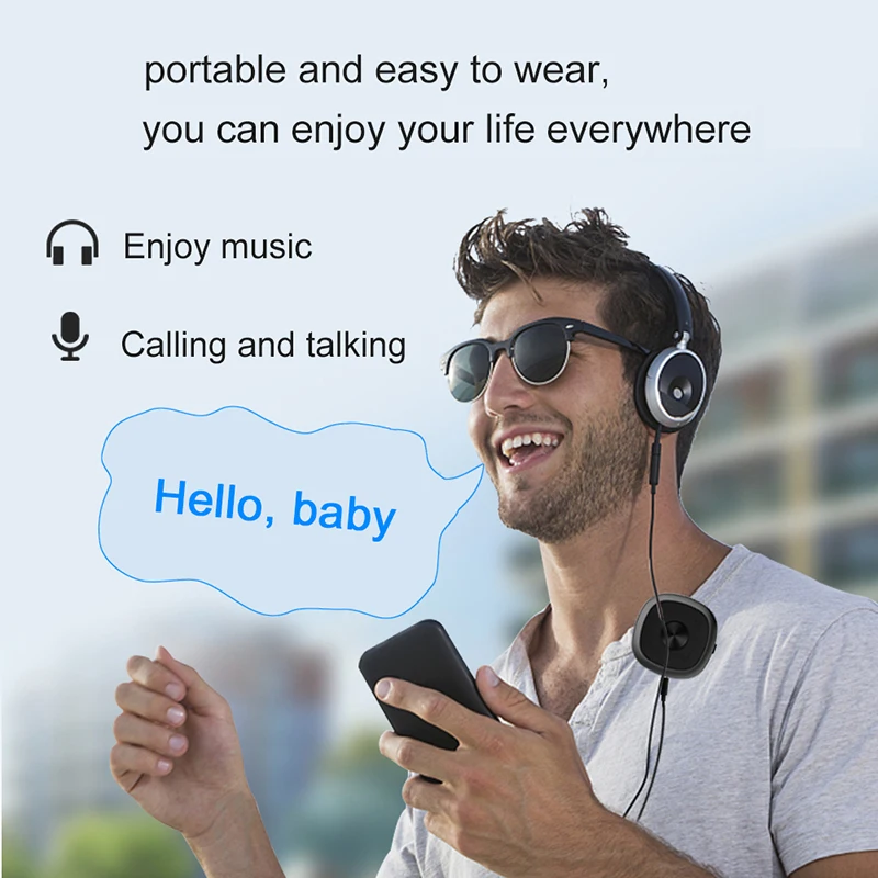 VTIN BTI 031 Bluetooth 5 0 беспроводной передатчик приемник RX TX адаптер наушники стерео AUX