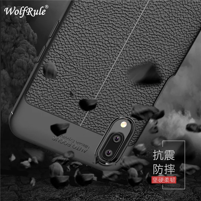 

WolfRule Case Meizu E3 Cover Shockproof Luxury Leather TPU Case For Meizu E3 Phone Fundas Meizu Meilan E3 Coque Para