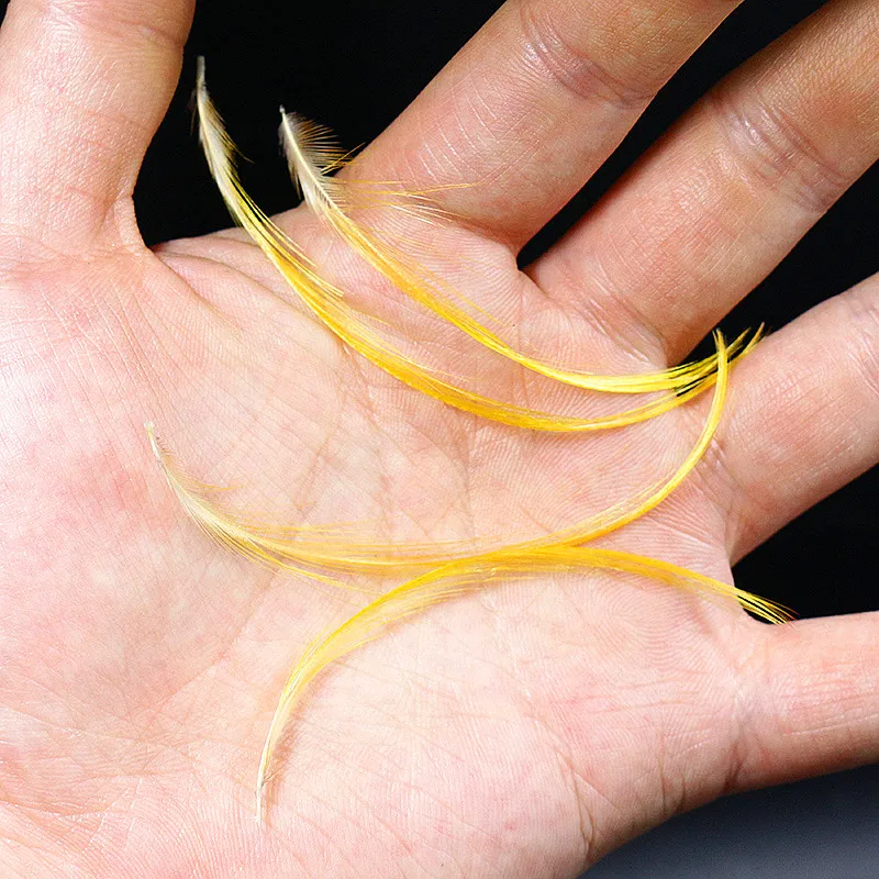 2 упаковки/набор перья фазана среднего и большого размера|Наживки для рыбной