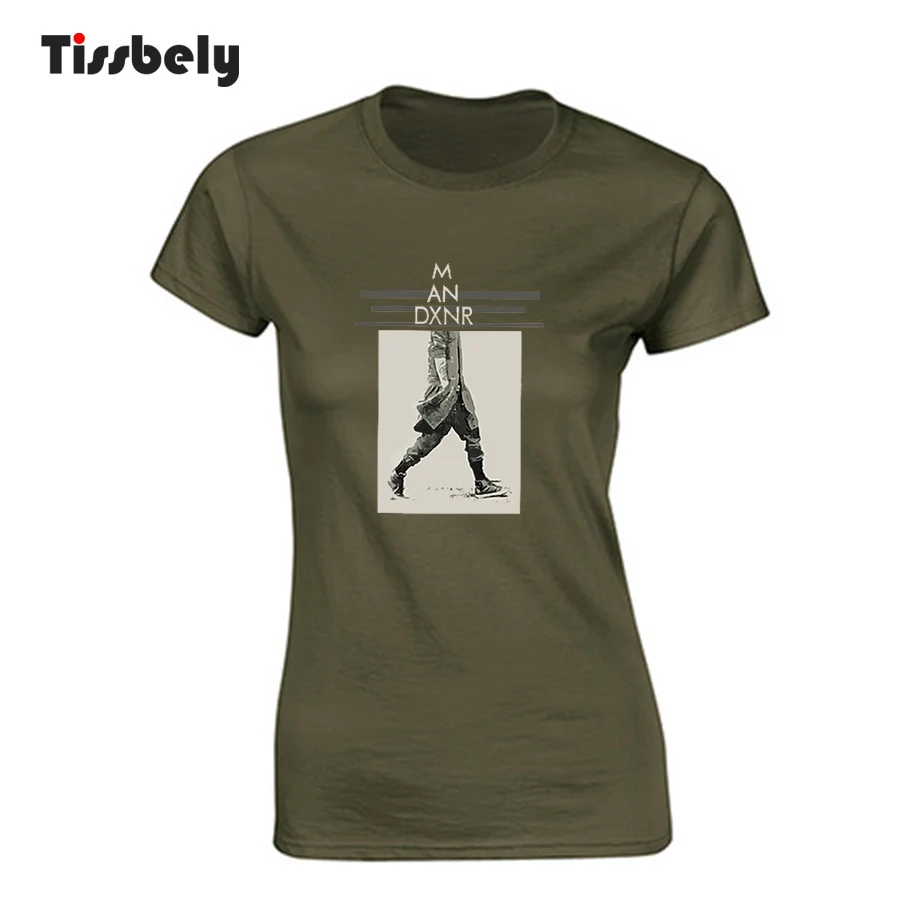 Tissbely T Shirts for Women Print Vintage Graphic Design Cool Tee Tops Short Sleeved Fashion Black and Brown |