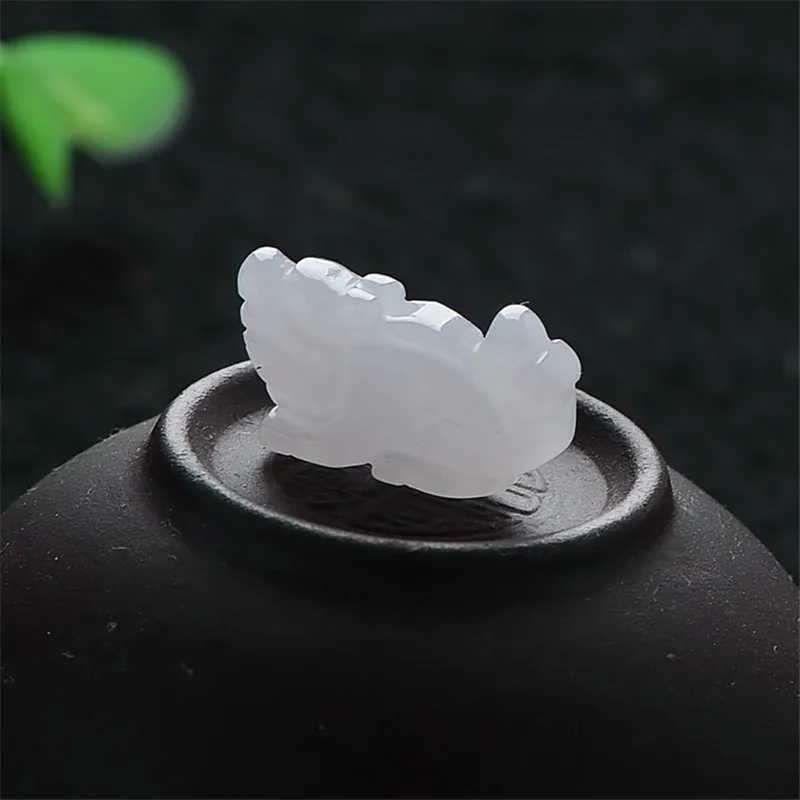 Натуральный Ms Стиль браслеты классический подвеска амулет Lucky Jade аксессуары маленького дракона ювелирное