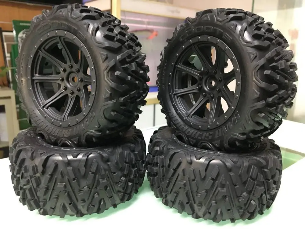Arrma 1/10 короткий комплект шин для SENTON BLX HQ727 Hobao 10SC 4 шт
