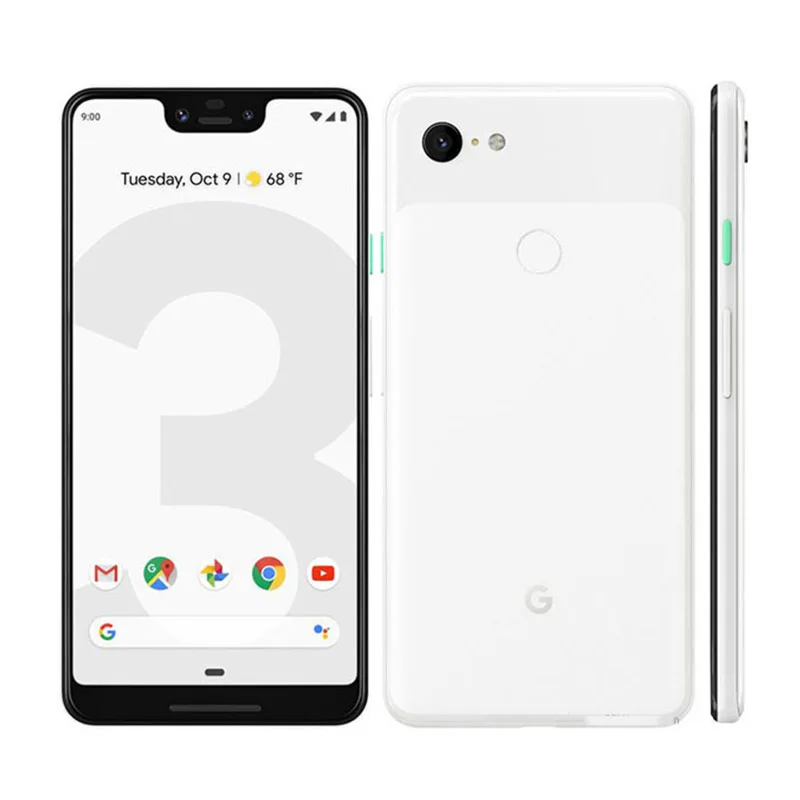 Google Pixel 3 XL Восьмиядерный мобильный телефон 6," Snapdragon 845 4 Гб ОЗУ 64 Гб ПЗУ Android 9,0 NFC отпечаток пальца