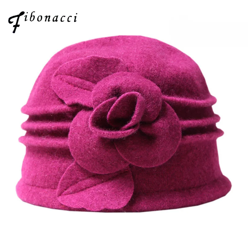 Женские шапки Fibonacci осенне-зимние для женщин среднего возраста зимние мам с