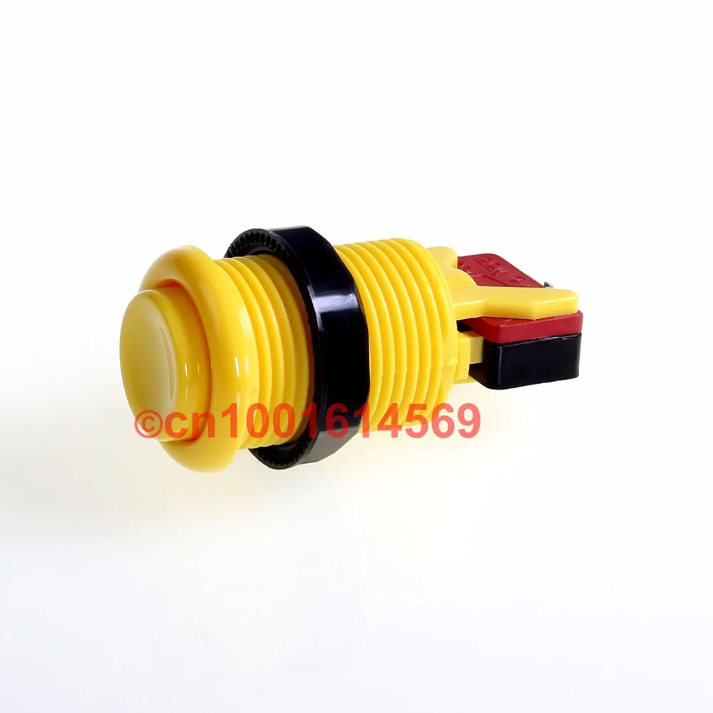 New Reyann 6 шт./лот аркадные Happ стандартные кнопки для ПК контроллер компьютерные