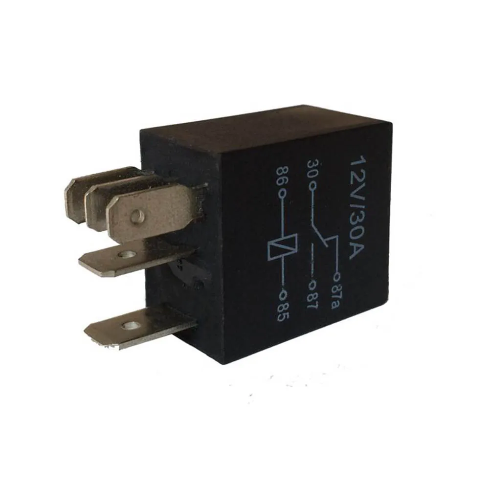 4 стежков на каждые 5 Pins 12VDC 30A Фиолетовый автомобильное реле 640W 10 55 Гц