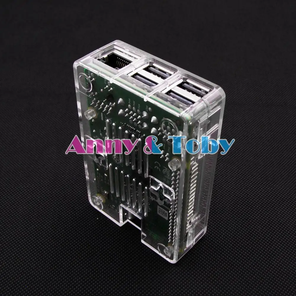 Модель B28: Raspberry PI 3B + plus B прозрачный чехол корпус из АБС-пластика для Ras pi 2 и |