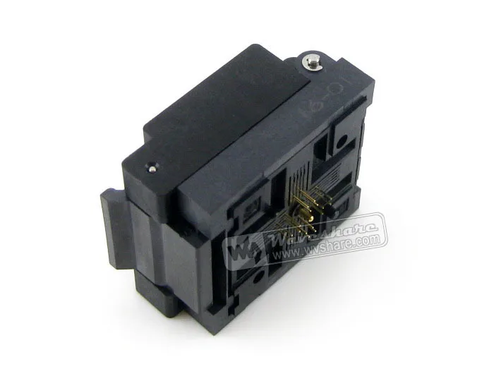 QFN16 MLP16 MLF16 QFN-16BT-0.65-01 QFN Enplas 0.65Pitch 4x4mm IC Testing Burn-in Socket Programming Adapter with Ground Pin | Компьютеры и