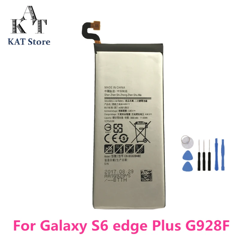 Аккумулятор для Samsung Galaxy S6 edge Plus G928 G9280 G928F 3000 мАч | Мобильные телефоны и аксессуары